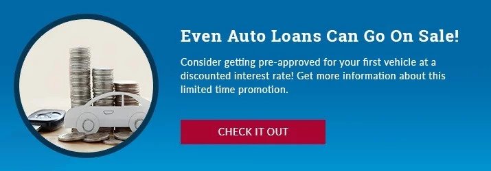 Even Auto Loans can go on sale!